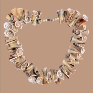 Shell necklace 17”
